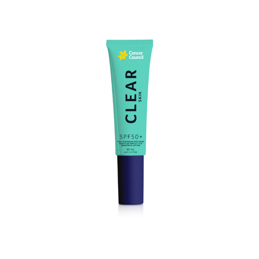 Cancer Council Clear Skin SPF50+ Sunscreen Lotion 50mL