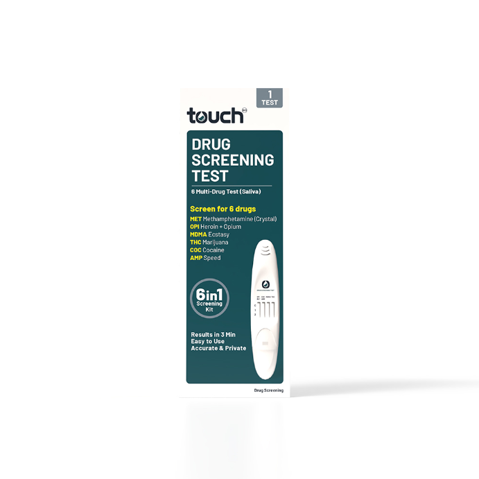 Touchbio 6 Multi-drug Test (saliva) Pen - 1 Test