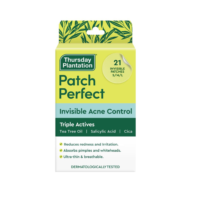 Thursday Plantation Patch Perfect Invisible Acne Control 21 Patches