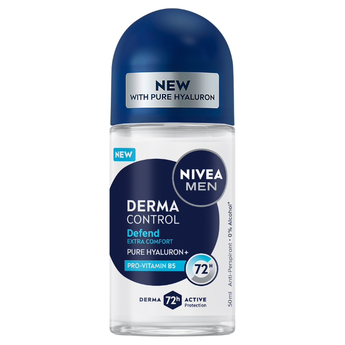 NIVEA Men Derma Control Defend Roll On 50mL