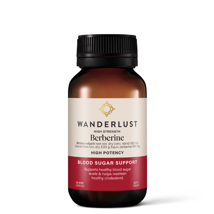 WANDERLUST High Strength Berberine 120 Capsules