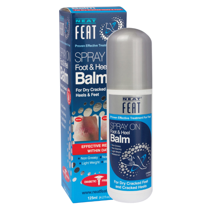 Neat FEAT Foot & Heel Balm Spray 125mL