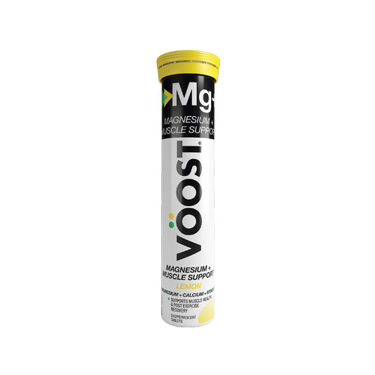VÖOST Magnesium + Muscle Support Lemon 20 Effervescent Tablets