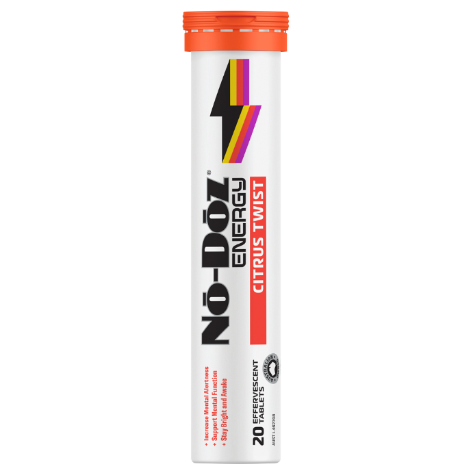 No-Doz Energy Citrus Twist 20 Effervescent Tablets