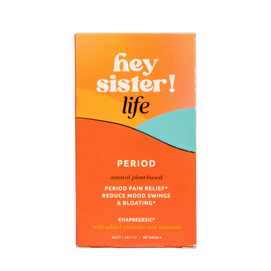 HEY SISTER! Life Period Pain 28 Tablets