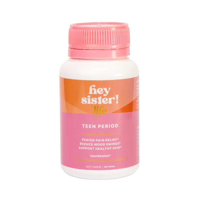 HEY SISTER! Life Teen Period Pain 84 Tablets