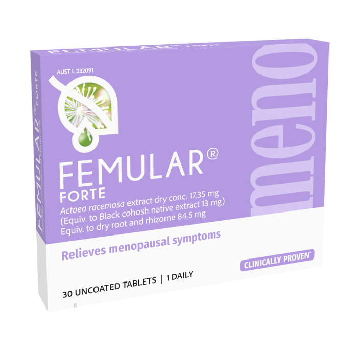 FLORDIS Femular Forte Menopause 30 Tablets