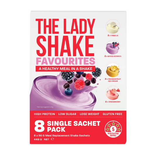 THE LADY SHAKE Favourites Meal Replacement Shake 8 x 56g