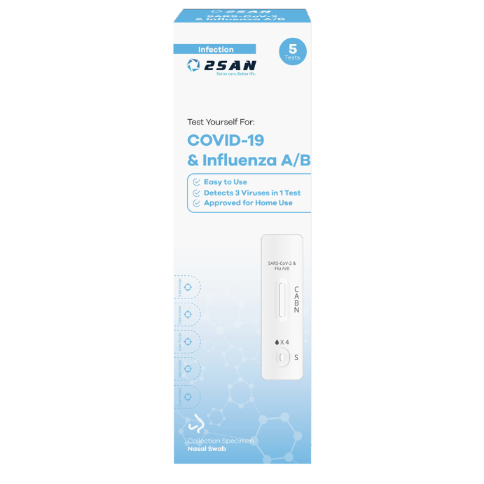 2San Covid-19 & Influenza A/B Test - 5 P