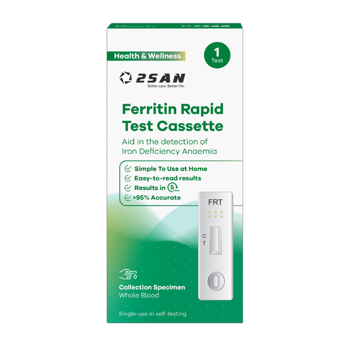 2san Ferrintin (iron) Rapid Test 1pack