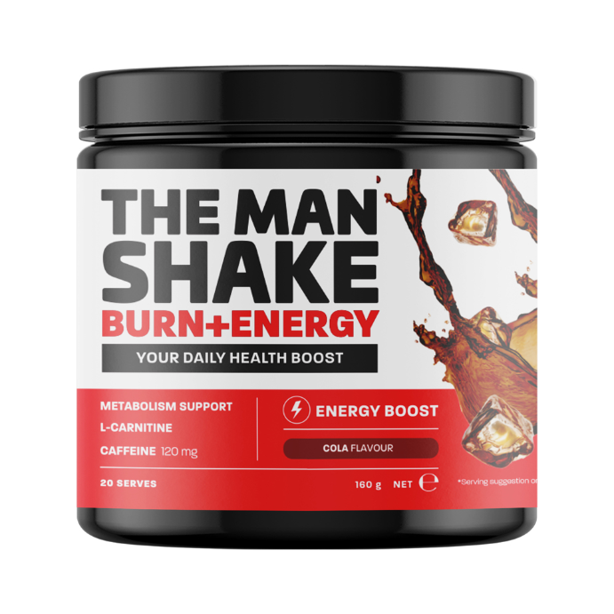 THE MAN SHAKE Burn + Energy Cola Flavour 160g