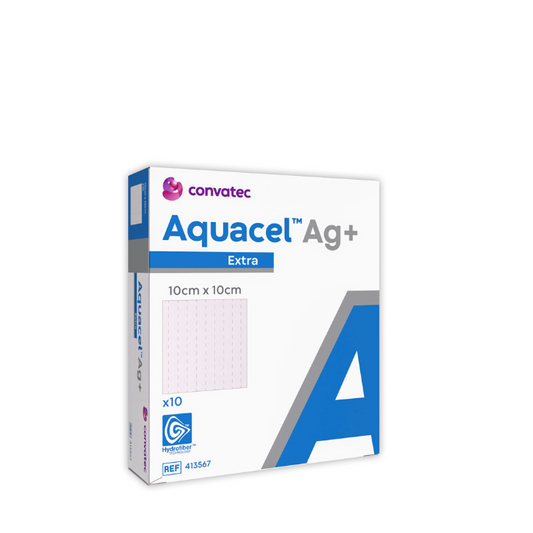 Aquacel Ag+ Extra 10cm X 10cm Sterile