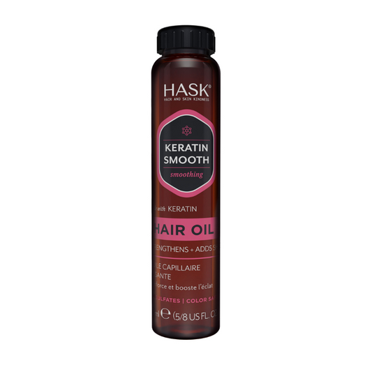 HASK Keratin Oil Smoothing Hair Oil Vial 18mL
