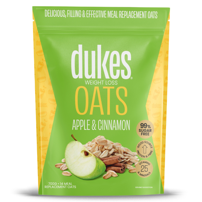 Dukes Weight Loss Oats Apple & Cinnamon 700g