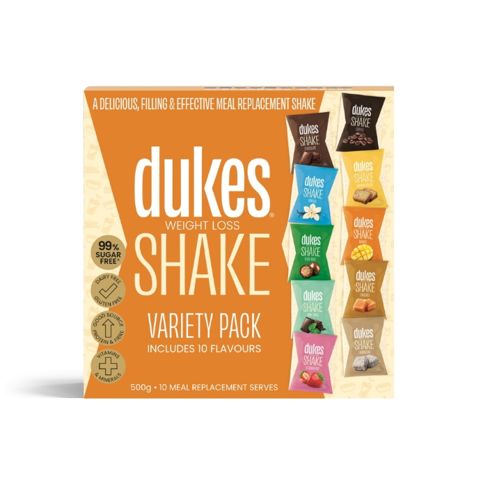 Dukes Weight Loss Shake Variety 10 x 50g