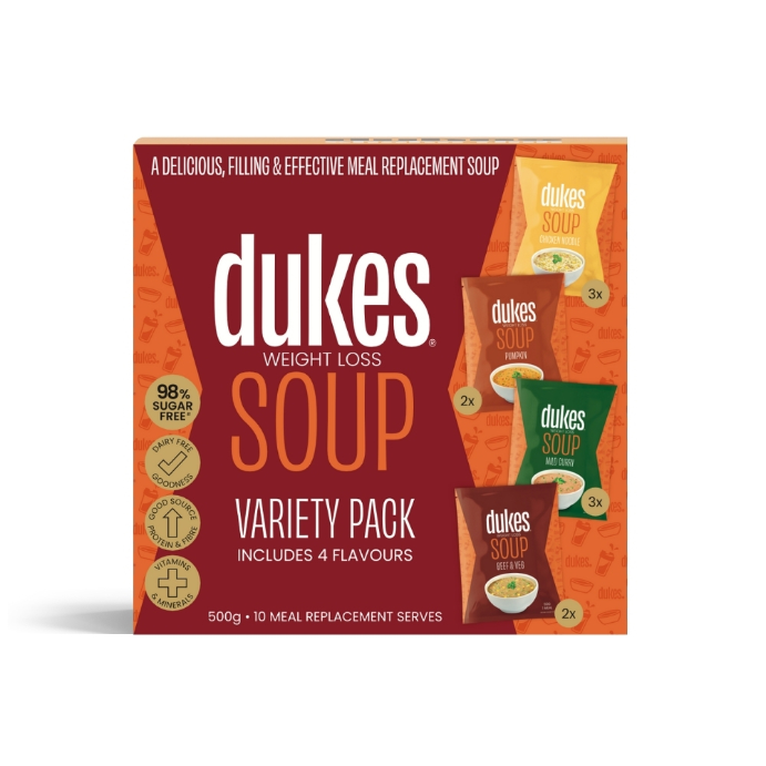 Dukes Weight Loss Soup Variety 10 x 50g