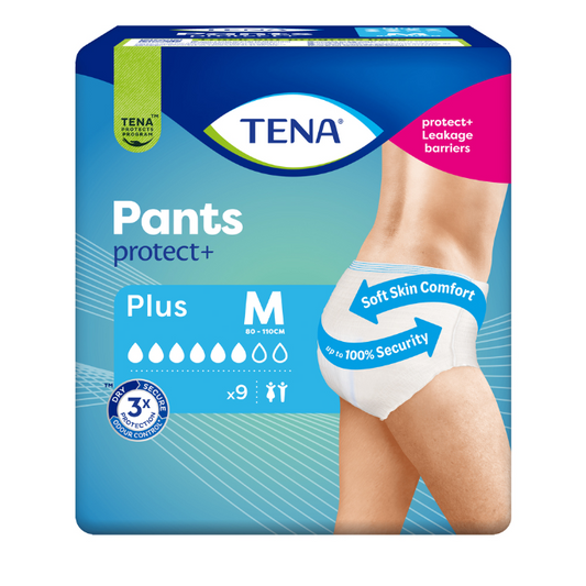 Tena Pants Plus Medium 9 Pack