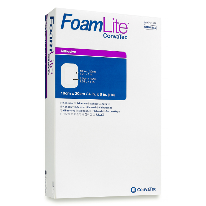 Convatec Foam Lite 10 x 20cm Ster Each