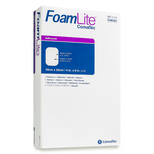 Convatec Foam Lite 10 x 20cm Ster Each