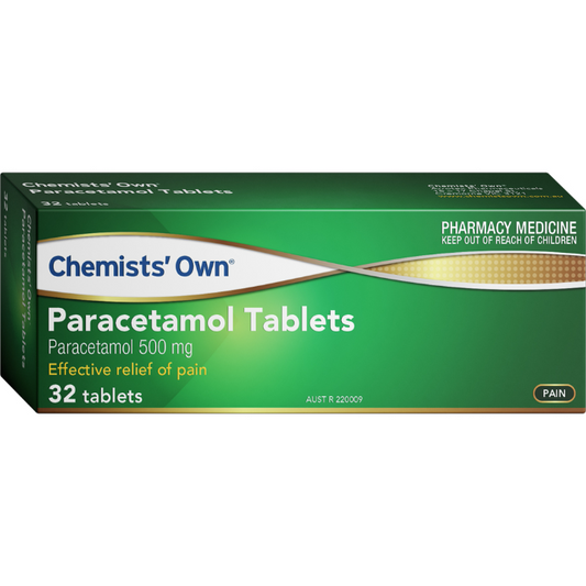 Co Paracetamol 500mg Tablets 32 Blst