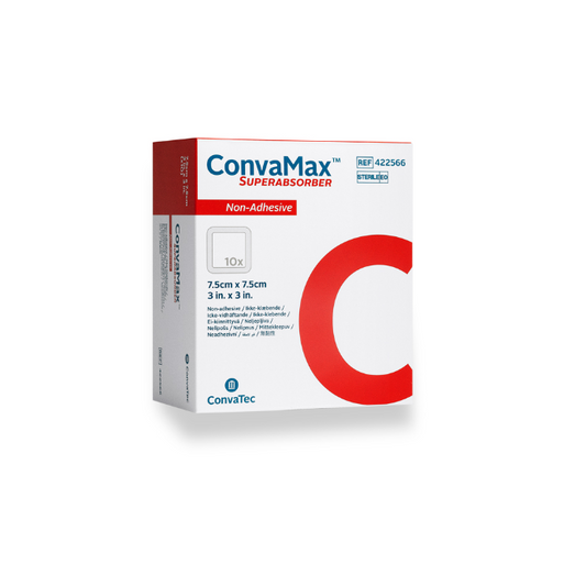 Convamax Superabs 7.5cm x 7.5cm Non Adhesive
