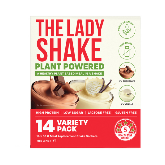 THE LADY SHAKE Plant Powered Meal Replacement Shake 14 x 56g