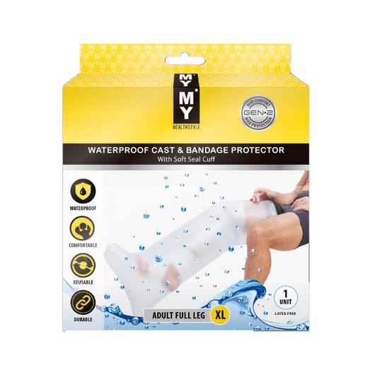 My W/proof Cast Protect Adult Full Leg Xl