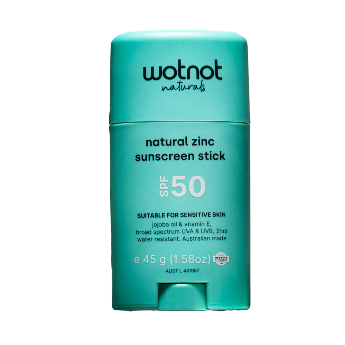 WOTNOT Natural Zinc Sunscreen Stick SPF 50 45g