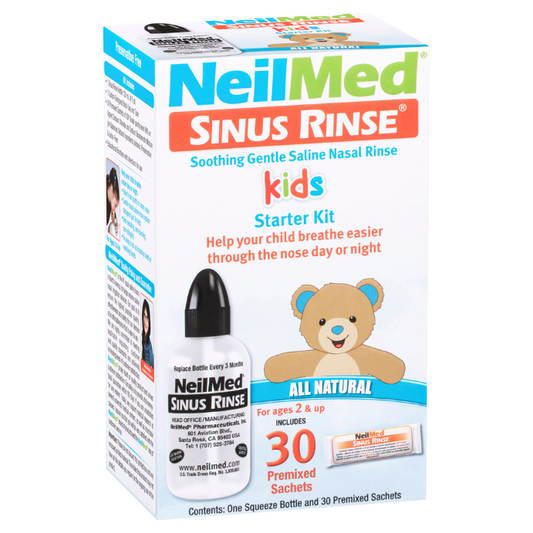 Neilmed Sinus Rinse Pediatric Starter Kit Premixed Packets 30 Pack