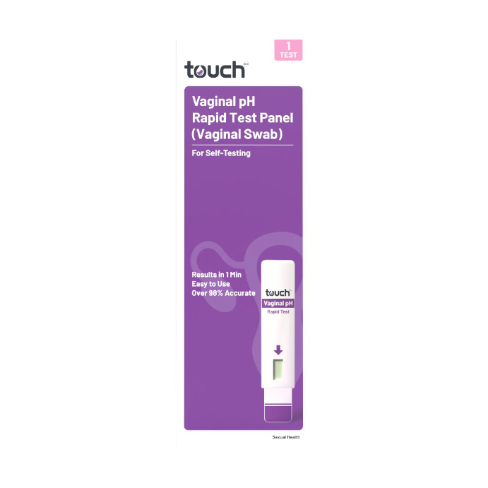 Touch Vaginal Ph Rapid Test Panel (vaginal Swab) - For Self Testing - 1 Test