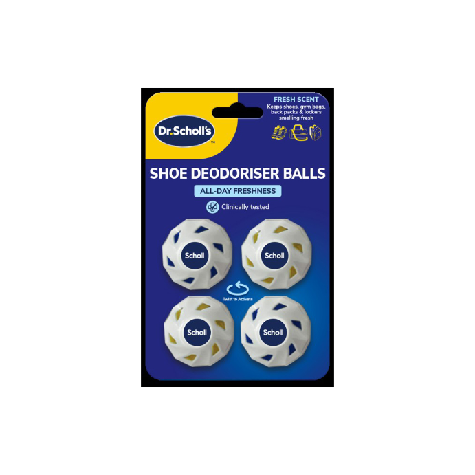 Dr.scholl’s Shoe Deodoriser Balls 4pk