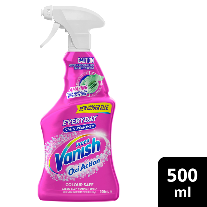 NAPISAN Vanish Preen Oxi Action Everyday Stain Remover Spray 500mL