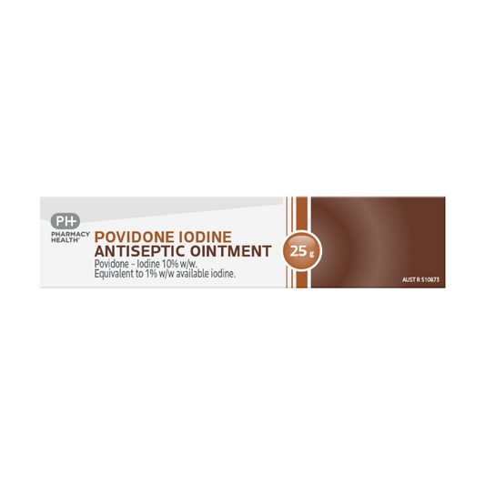 Pharmacy Health Antiseptic Ointment Pov Iodine 25grams