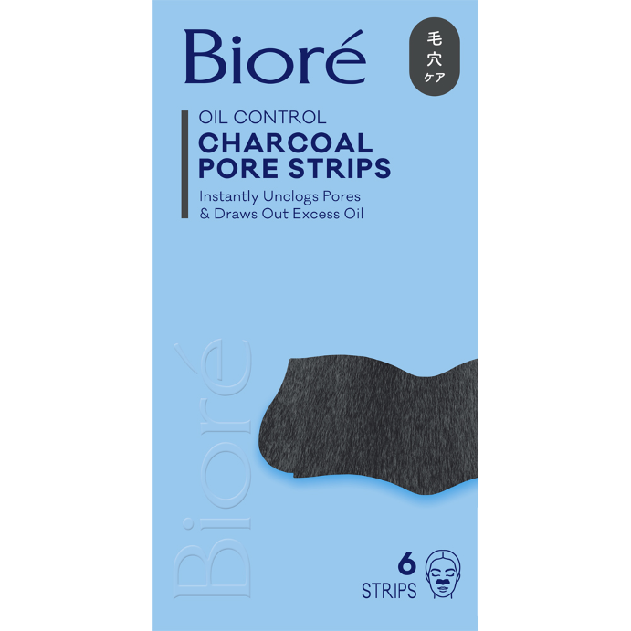 Biore Charcoal Deep Cleansing Pore Strips 6 Pack