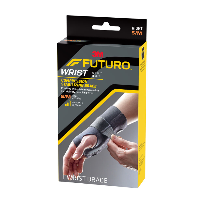 Futuro Compression Stabilizing Wrist Brace Right Hand S/M