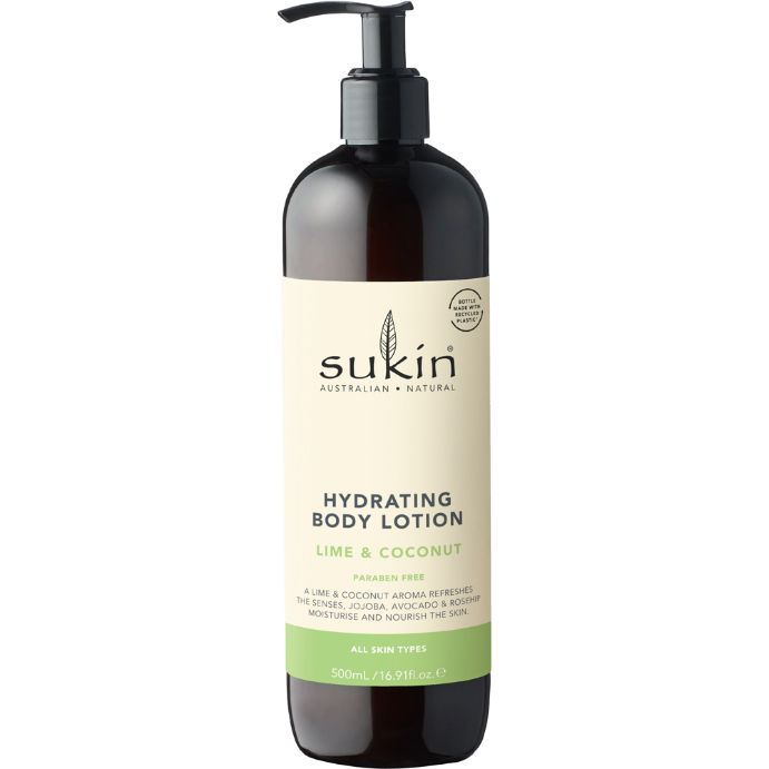 Sukin Hydrating Body Lotion Lime and Coconut 500mL