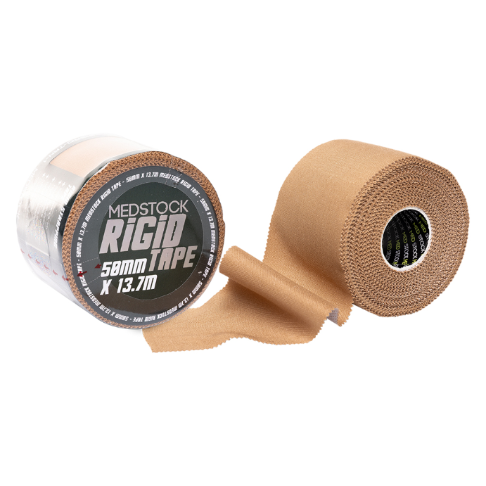 Medstock Rigid Strapping Tape Tan 50mm X 13.7M