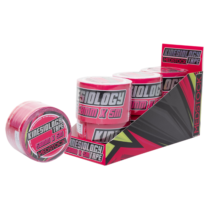 Medstock Kinesiology Tape Pink 50mm X 5M