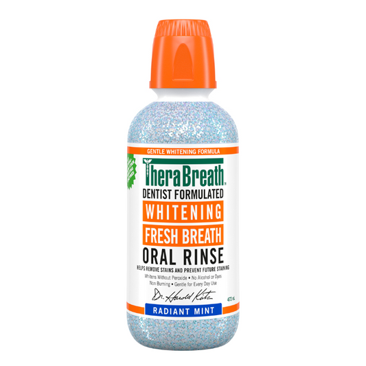 THERABREATH Whitening Fresh Breath Mouthwash 473mL