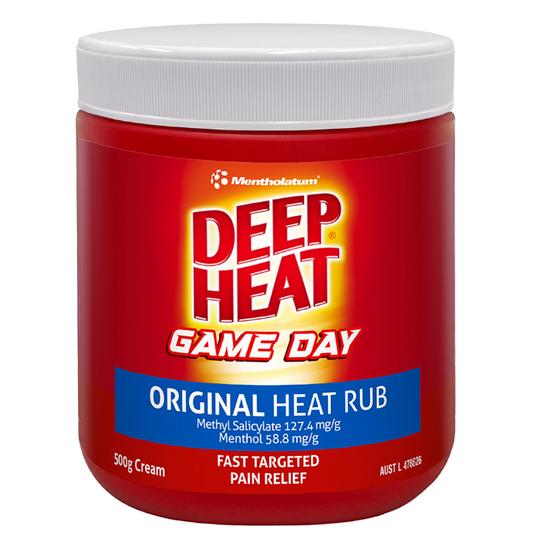 Deep Heat Game Day Original Heat Rub 500g