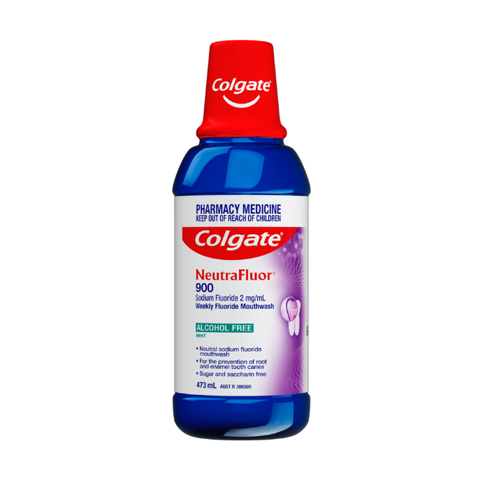 Colgate NeutraFluor 900 Weekly Fluoride Mouthwash 473mL