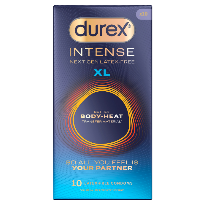 Durex Intense Extra Large Condoms 10 Pack