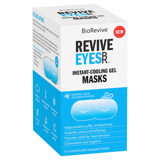 BioRevive ReviveEyes Instant Cooling Gel Masks 5 Pack