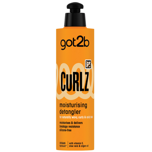 Got2B Curlz Moisturising Detangler Hair Styling for all Curly Hair 200mL