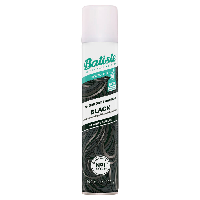 Batiste Black Colour Dry Shampoo Peach & Vanilla Praline Fragrance 200mL