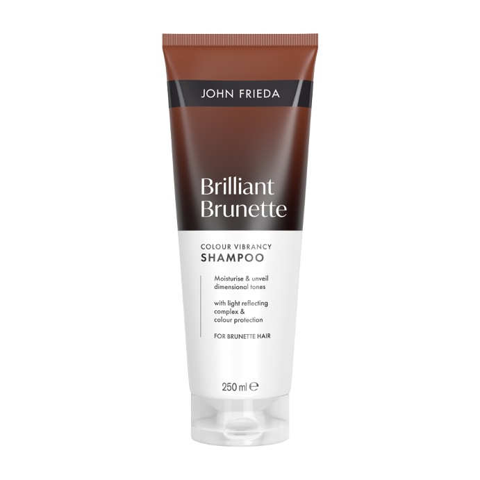 John Frieda Brilliant Brunette Shampoo 250mL