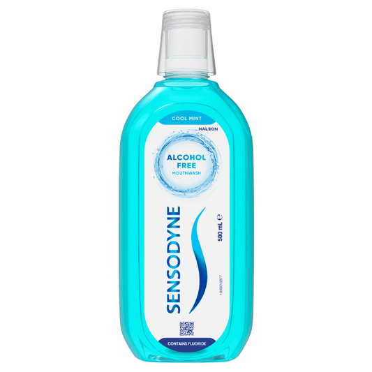 Sensodyne Cool Mint Alcohol Free Mouthwash 500mL