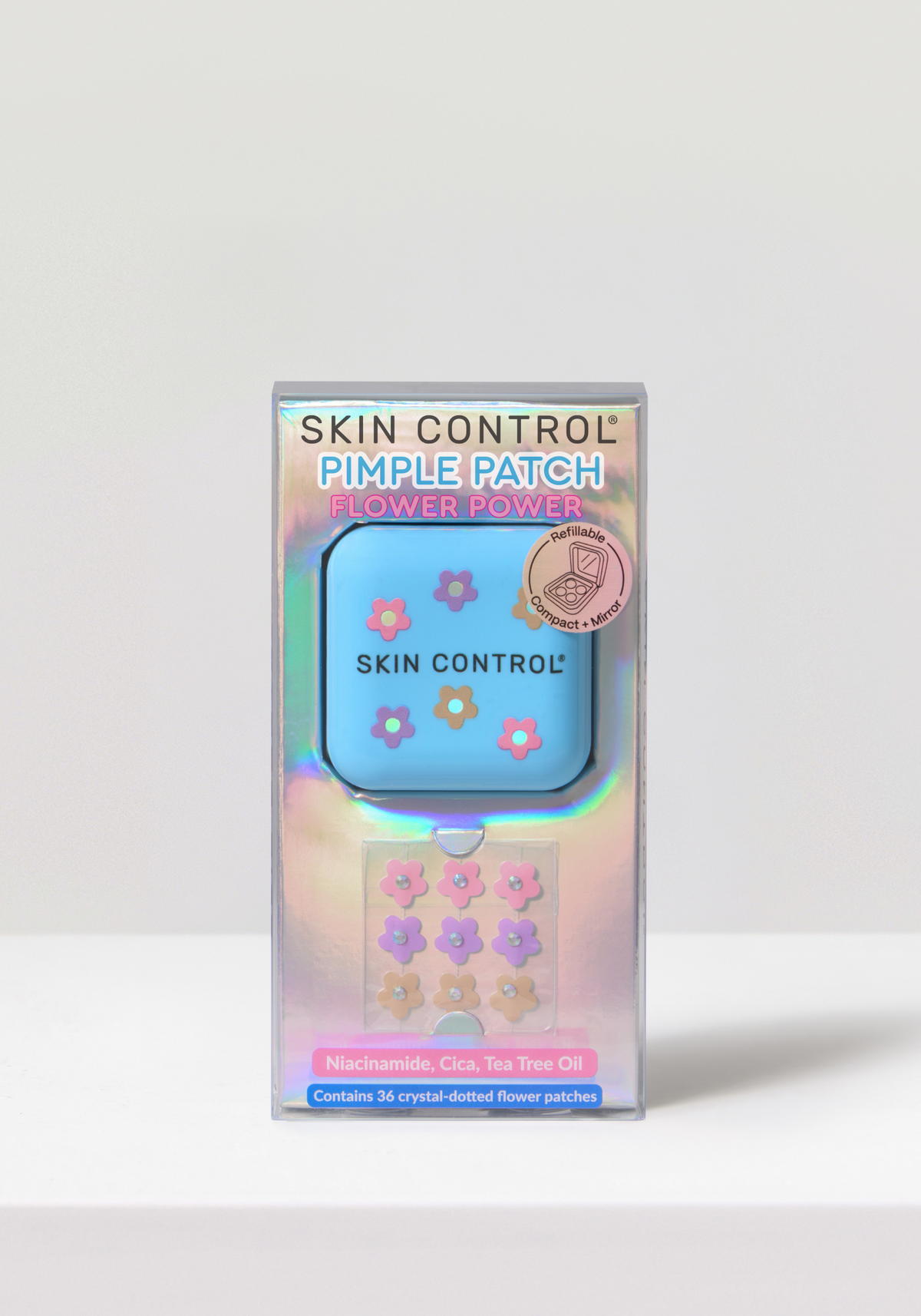 Skin Control Pimple Patch Flower Power Case X 5