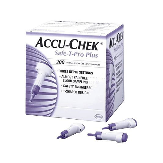 Accu-Chek Safe-T-Pro Plus 200 Pack