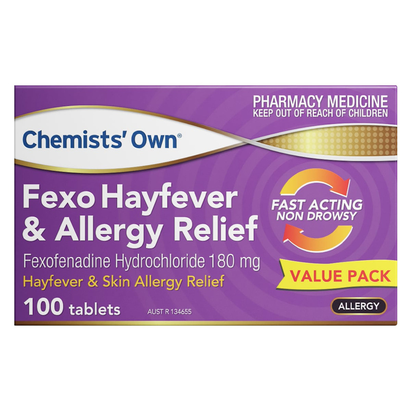 Co Fexo 180mg 100 Tablets